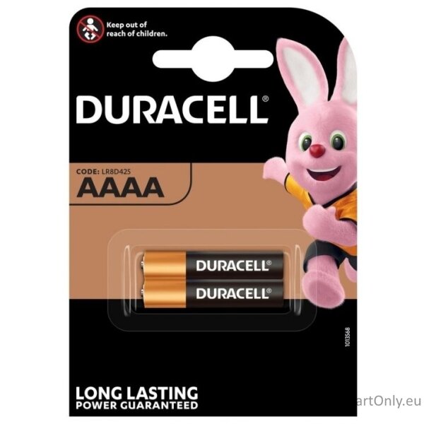 Duracell AAAA šarminės baterijos 2 vnt. Duracell AAAA šarminės baterijos 2 vnt.