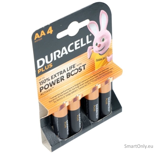 Duracell AA Plus Power Boost batteries 4 pcs 2 Duracell AA Plus Power Boost batteries 4 pcs 2