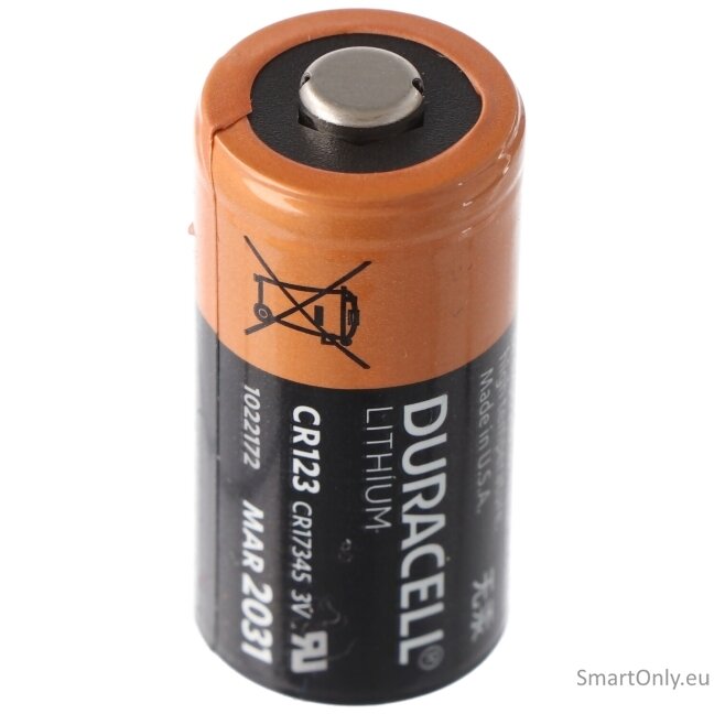 Duracell CR123 ličio baterijos 20 vnt. 1 Duracell CR123 ličio baterijos 20 vnt. 1