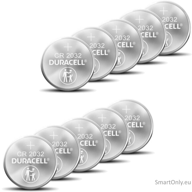 Duracell CR2032 Lithium batteries 10 psc 1