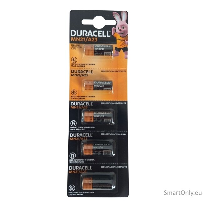 Duracell MN21 23A šarminės baterijos 5 vnt. 1
