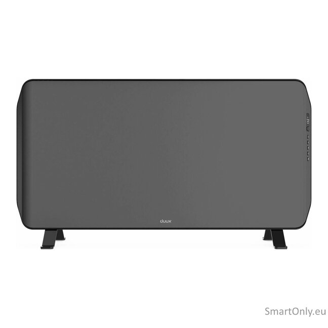 Duux Edge 2000 Smart Convector Heater 2000 W, Suitable for rooms up to 30 m², Gray, Indoor, Remote Control via Smartphone, IP24 20