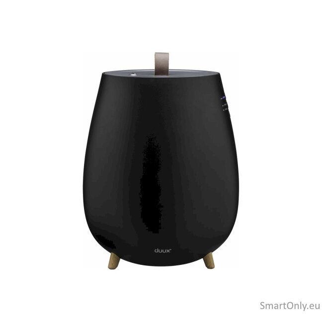 Duux Humidifier Gen2 Tag Ultrasonic, 12 W, Water tank capacity 2.5 L, Suitable for rooms up to 30 m², Ultrasonic, Humidification capacity 250 ml/hr, Black 11 Duux Humidifier Gen2 Tag Ultrasonic, 12 W, Water tank capacity 2.5 L, Suitable for rooms up to 30 m², Ultrasonic, Humidification capacity 250 ml/hr, Black 11