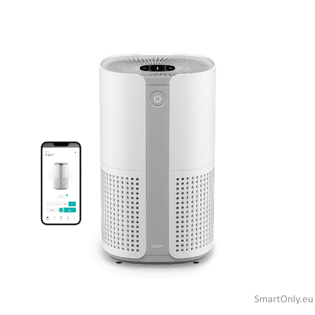 Duux Smart Air Purifier | Bright 2 | 22 W | Suitable for rooms up to 42 m² | White