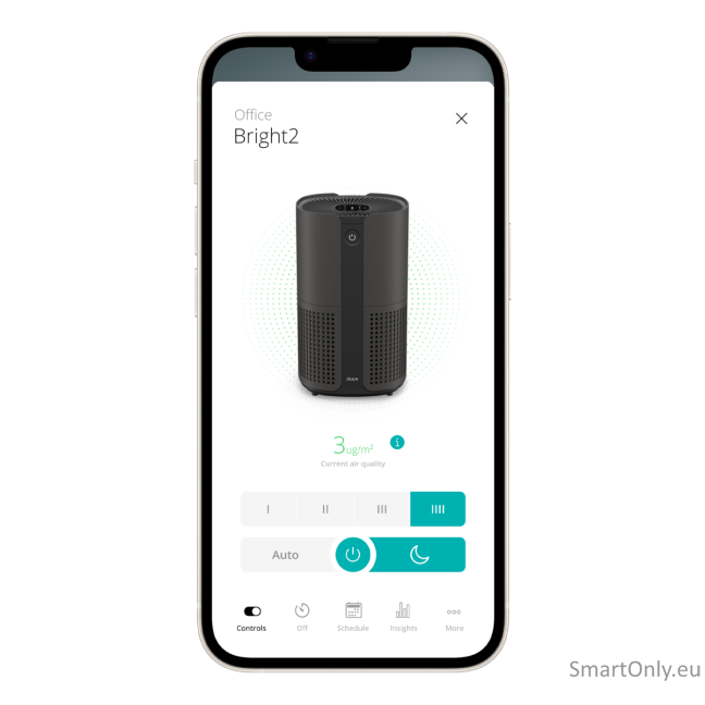 Duux Smart Air Purifier | Bright 2 | 4-22 W | Suitable for rooms up to 42 m² | Black 6 Duux Smart Air Purifier | Bright 2 | 4-22 W | Suitable for rooms up to 42 m² | Black 6