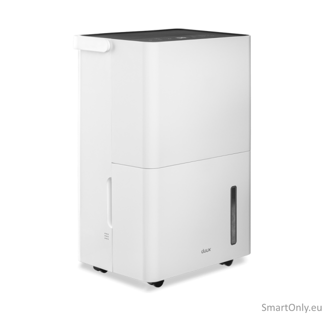 Duux Smart Dehumidifier | Bora | Suitable for rooms up to 50 m² | Water tank capacity 4 L | White 1 Duux Smart Dehumidifier | Bora | Suitable for rooms up to 50 m² | Water tank capacity 4 L | White 1