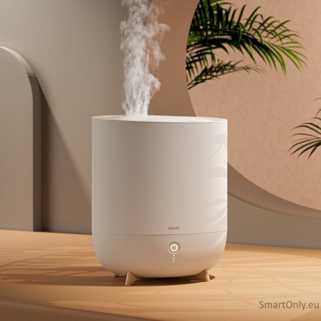 Duux | Smart Humidifier | Neo | Water tank capacity 5 L | Suitable for rooms up to 50 m² | Ultrasonic | Humidification capacity 500 ml/hr | Greige 8 Duux | Smart Humidifier | Neo | Water tank capacity 5 L | Suitable for rooms up to 50 m² | Ultrasonic | Humidification capacity 500 ml/hr | Greige 8