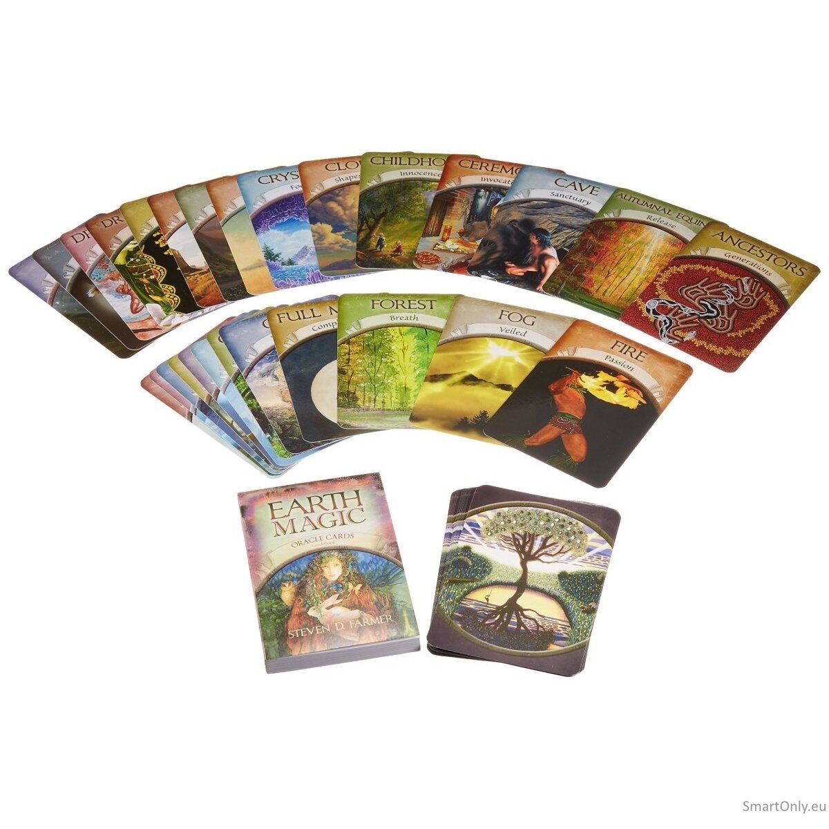 Earth Magic Oracle kortos Hay House 7