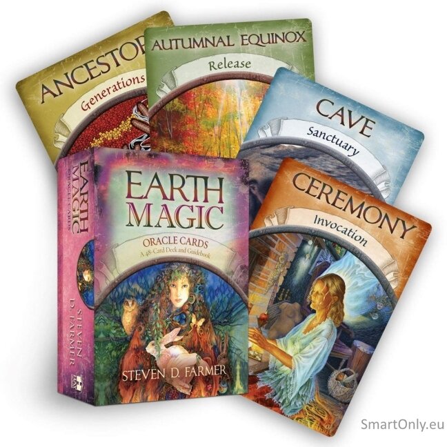 Earth Magic Oracle kortos Hay House Earth Magic Oracle kortos Hay House