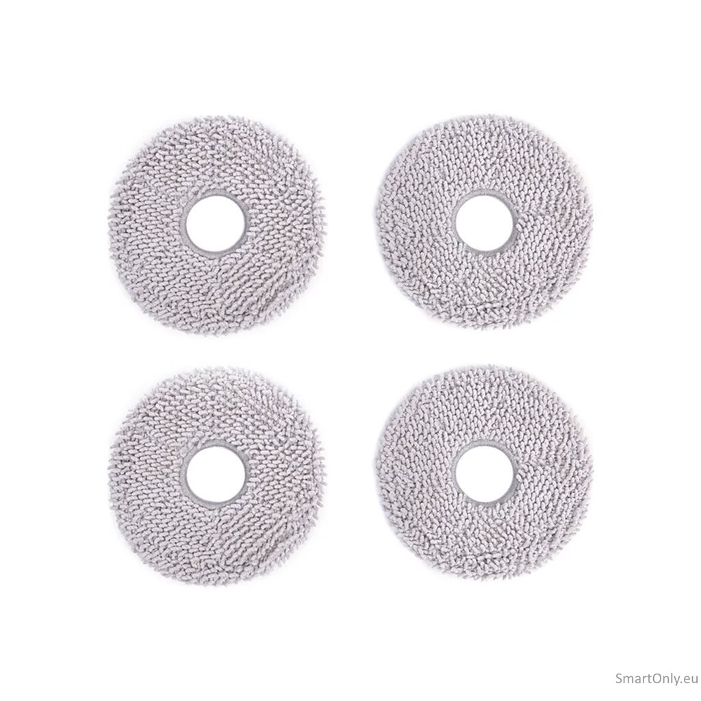 Ecovacs Washable Improved Mopping Pads for OZMO Turbo Mopping Systems of X1 OMNI/X1 TURBO/T10 TURBO/ T20 OMNI/X2 OMNI D-WP04-0012 4 pc(s) 1
