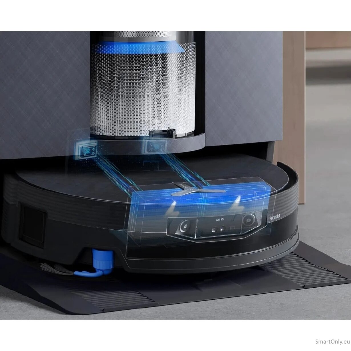 Ecovacs Robot Vacuum Cleaner | DEEBOT X12 OmniCyclone | Wet&Dry | Li-Ion | 4000 mAh | Dust capacity 0.25 L | 22000 Pa | Gray 10