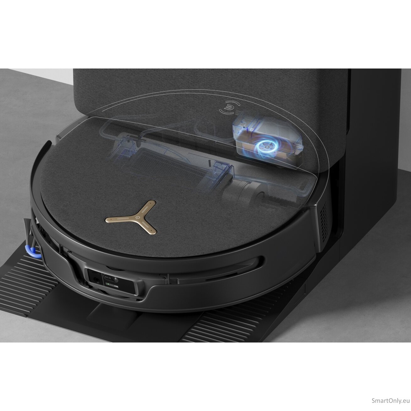 Ecovacs DEEBOT T90S PRO OMNI Vacuum Cleaner,Robot,Wet&Dry,40000Pa,TruEdge 3.0,ZeroTangle 4.0,OZMO Roller 3.0,Black+OMNI Auto-Empty Station 24 Ecovacs DEEBOT T90S PRO OMNI Vacuum Cleaner,Robot,Wet&Dry,40000Pa,TruEdge 3.0,ZeroTangle 4.0,OZMO Roller 3.0,Black+OMNI Auto-Empty Station 24