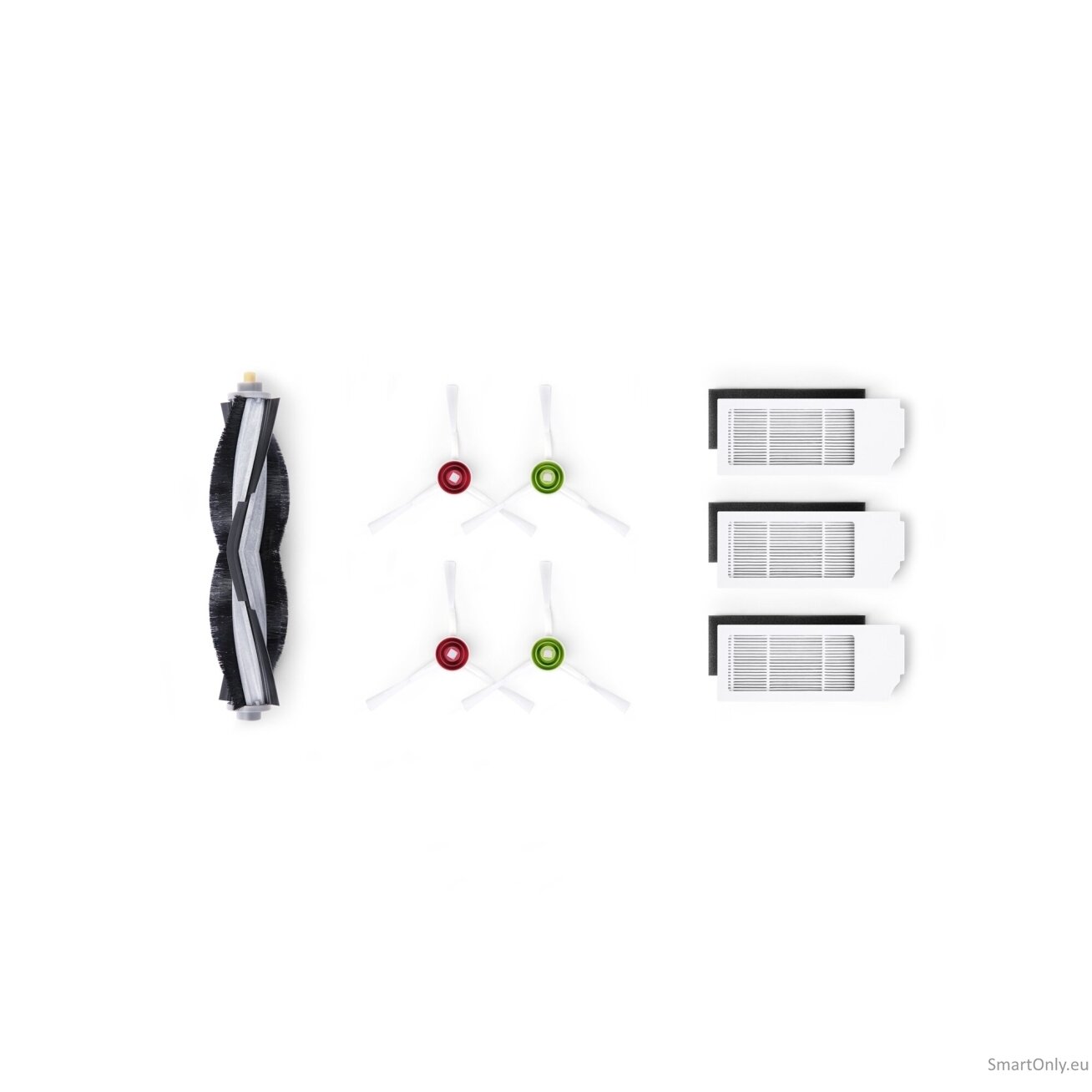 Ecovacs Service Kit D-KT01-0022 1x Main Brush, 2x Side Brushes (White), 3x High Efficiency Filters, Suitable for DEEBOT T10 Family Ecovacs Service Kit D-KT01-0022 1x Main Brush, 2x Side Brushes (White), 3x High Efficiency Filters, Suitable for DEEBOT T10 Family