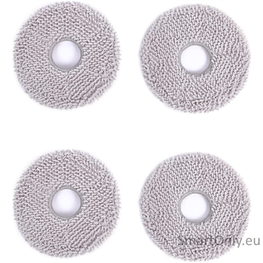 Ecovacs Washable Improved Mopping Pads for OZMO Turbo Mopping Systems of X1 OMNI/X1 TURBO/T10 TURBO/ T20 OMNI/X2 OMNI D-WP04-0012 4 pc(s) Ecovacs Washable Improved Mopping Pads for OZMO Turbo Mopping Systems of X1 OMNI/X1 TURBO/T10 TURBO/ T20 OMNI/X2 OMNI D-WP04-0012 4 pc(s)
