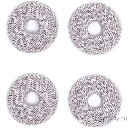 Ecovacs Washable Improved Mopping Pads for OZMO Turbo Mopping Systems of X1 OMNI/X1 TURBO/T10 TURBO/ T20 OMNI/X2 OMNI D-WP04-0012 4 pc(s) Ecovacs Washable Improved Mopping Pads for OZMO Turbo Mopping Systems of X1 OMNI/X1 TURBO/T10 TURBO/ T20 OMNI/X2 OMNI D-WP04-0012 4 pc(s)