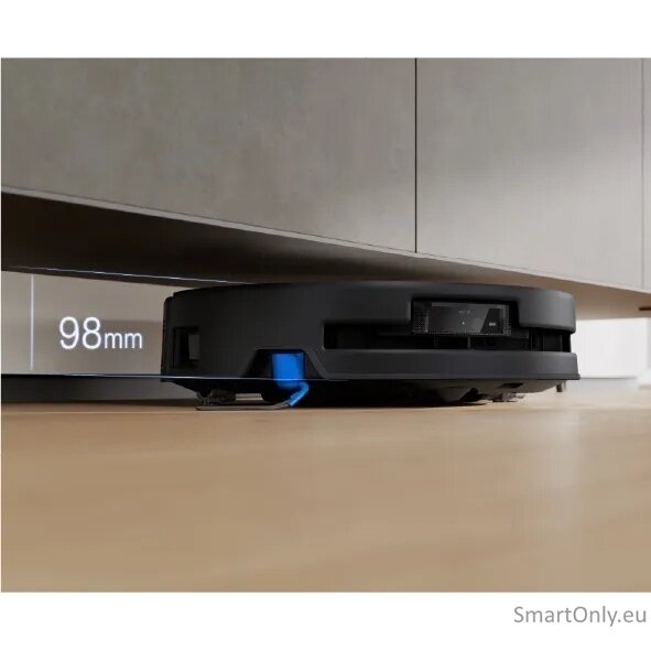 Ecovacs Robotic Vacuum Cleaner | DEEBOT T80S OMNI BLACK | Wet&Dry | 6400 mAh | 24800 Pa | Black 12