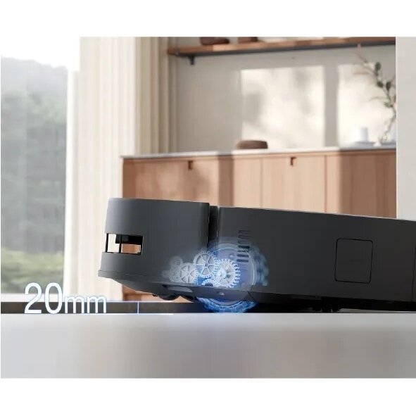 Ecovacs Robotic Vacuum Cleaner | DEEBOT T80S OMNI BLACK | Wet&Dry | 6400 mAh | 24800 Pa | Black 13 Ecovacs Robotic Vacuum Cleaner | DEEBOT T80S OMNI BLACK | Wet&Dry | 6400 mAh | 24800 Pa | Black 13