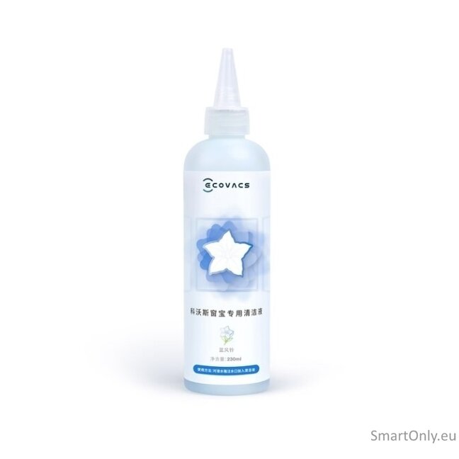 Ecovacs Cleaning Solution (230 ml) W-SO01-0004 For WINBOT W7, W8, W9, X, W1 PRO Families Ecovacs Cleaning Solution (230 ml) W-SO01-0004 For WINBOT W7, W8, W9, X, W1 PRO Families