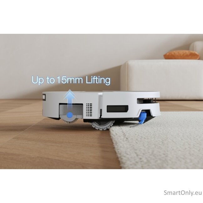Ecovacs Robot Vacuum Cleaner | DEEBOT T90 Max OMNI | Wet&Dry | Operating time (max) 257 min | 5200 mAh | Dust capacity 2.5 L | 30000 Pa | White 8 Ecovacs Robot Vacuum Cleaner | DEEBOT T90 Max OMNI | Wet&Dry | Operating time (max) 257 min | 5200 mAh | Dust capacity 2.5 L | 30000 Pa | White 8