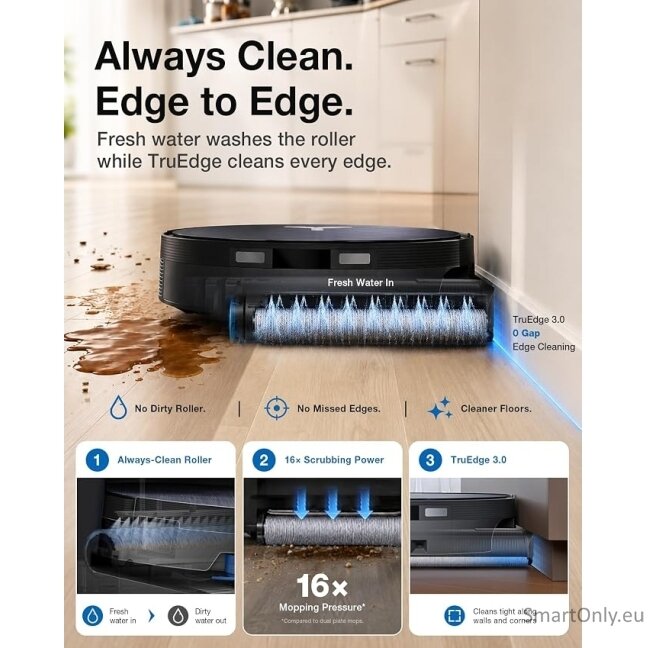 Ecovacs Robot Vacuum Cleaner | DEEBOT X12 OmniCyclone | Wet&Dry | Li-Ion | 4000 mAh | Dust capacity 0.25 L | 22000 Pa | Gray 4 Ecovacs Robot Vacuum Cleaner | DEEBOT X12 OmniCyclone | Wet&Dry | Li-Ion | 4000 mAh | Dust capacity 0.25 L | 22000 Pa | Gray 4