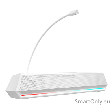 Edifier 7.1 Surround Gaming Speaker | G1500 BAR | Bluetooth | White | Wireless connection