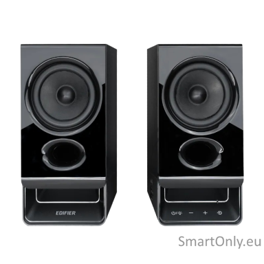 Edifier R20BT Compact Bluetooth 2.0 Speakers with Ambient Light, Black