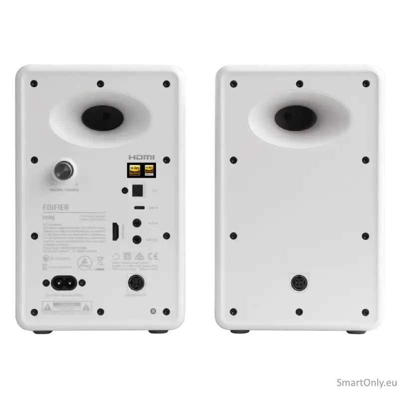 Edifier M90 Compact Active 2.0 Speakers, White 4 Edifier M90 Compact Active 2.0 Speakers, White 4