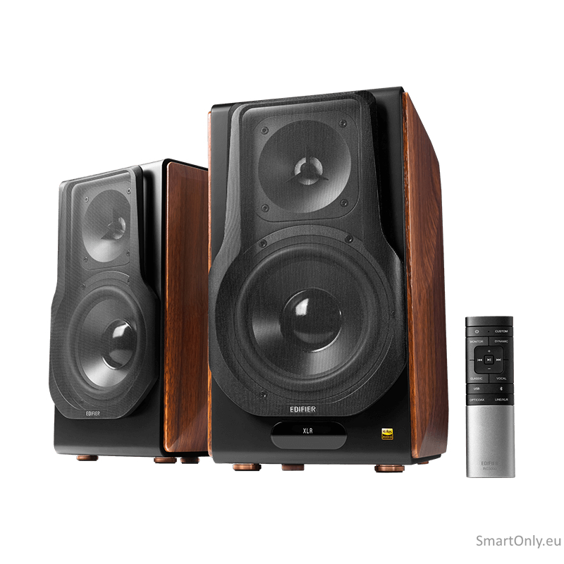 Edifier S3000MK II Premium Wireless 2.0 Bookshelf Speakers, Brown Edifier S3000MK II Premium Wireless 2.0 Bookshelf Speakers, Brown