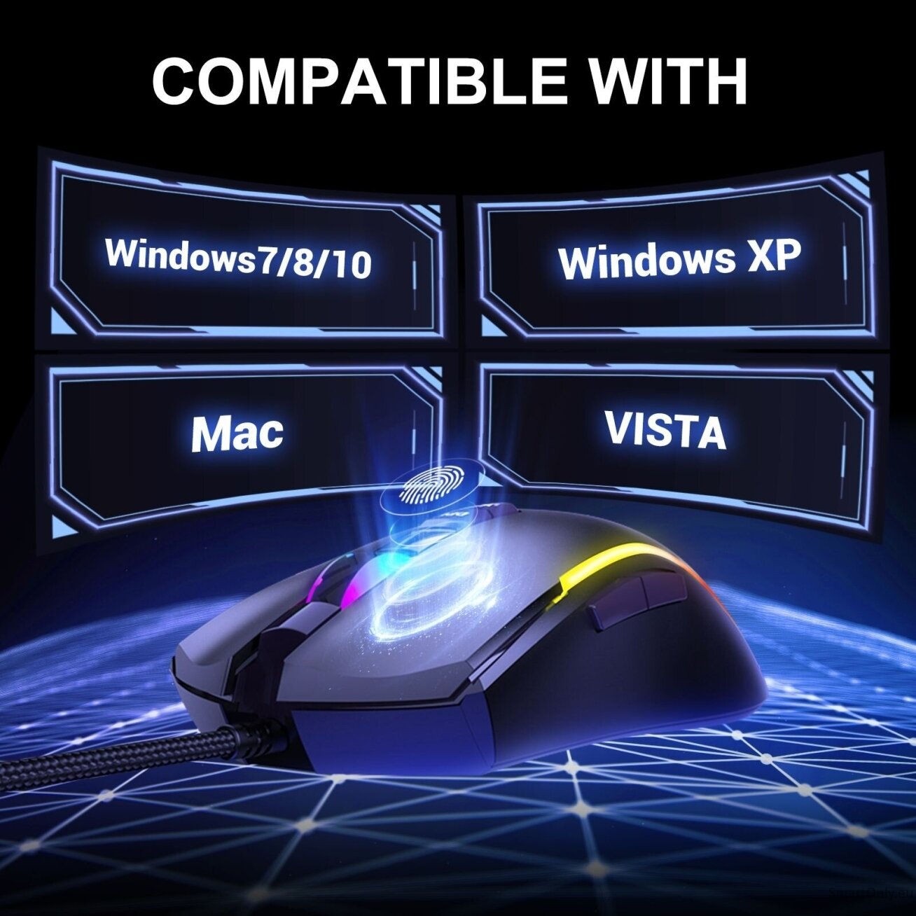 EKSA EM110 Gaming mouse RGB Black 7 EKSA EM110 Gaming mouse RGB Black 7