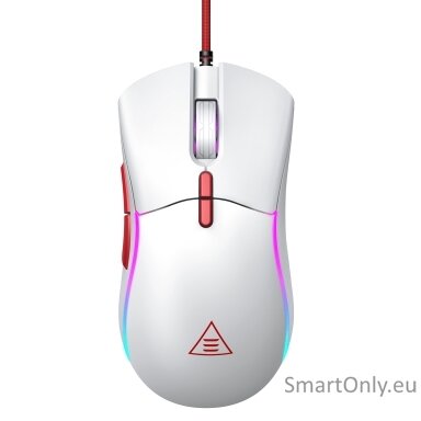 Eksa EM200 Gaming laidinė kompiuterio pelė White Eksa EM200 Gaming laidinė kompiuterio pelė White