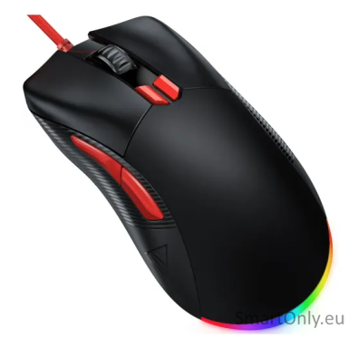 EKSA EM500 Gaming laidinė kompiuterio pelė Black EKSA EM500 Gaming laidinė kompiuterio pelė Black