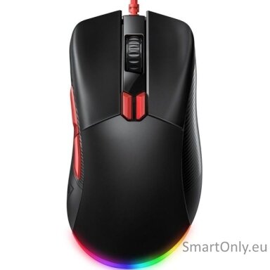 EKSA EM500 Gaming laidinė kompiuterio pelė Black EKSA EM500 Gaming laidinė kompiuterio pelė Black