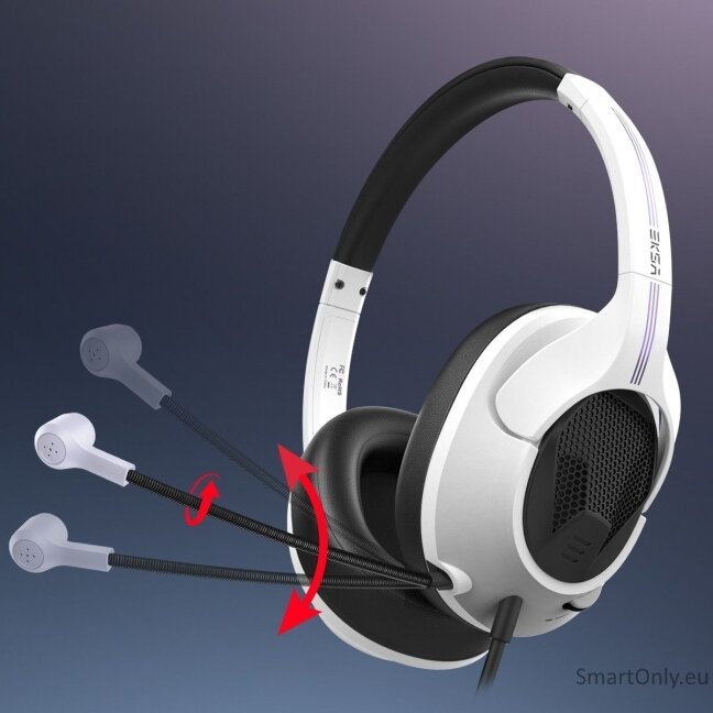 EKSA E3D Air Joy Gaming Headphones White 4 EKSA E3D Air Joy Gaming Headphones White 4
