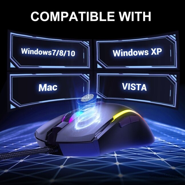 EKSA EM110 Gaming mouse RGB Black 7 EKSA EM110 Gaming mouse RGB Black 7