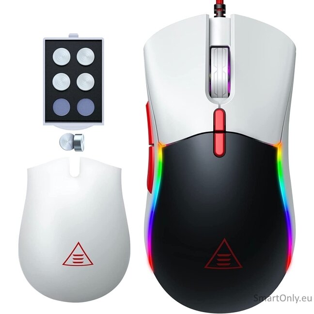 Eksa EM200 Gaming mouse White 4
