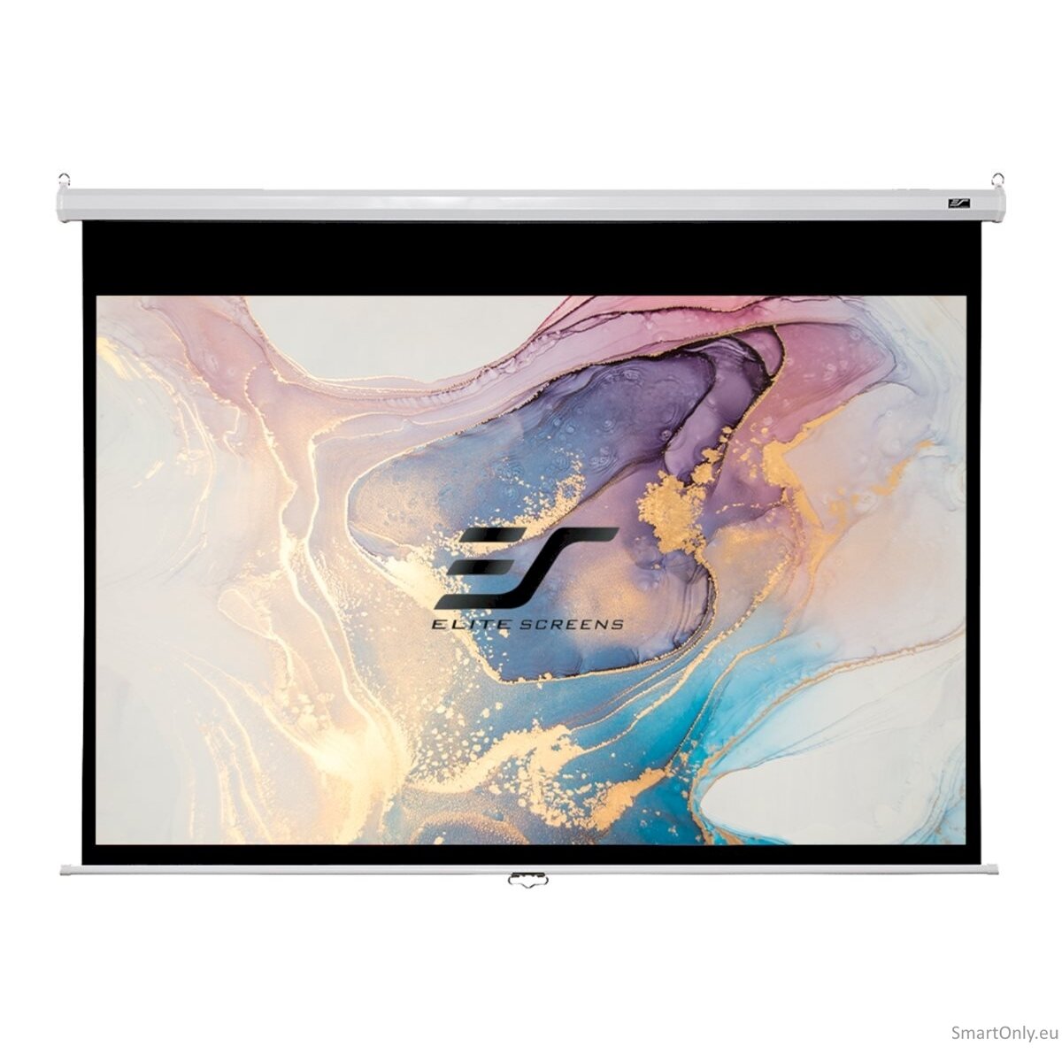 Elite Screens Manual Series M100XWH Diagonal 100 ", 16:9, Viewable screen width (W) 221 cm, White 1