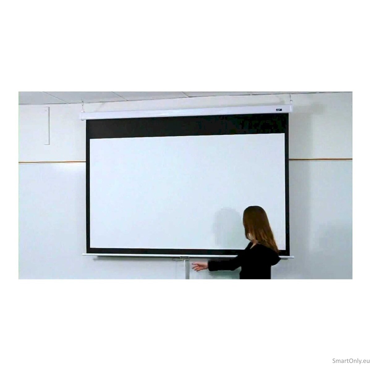 Elite Screens Manual Series M120XWH2 Diagonal 120 ", 16:9, Viewable screen width (W) 266 cm, White 6 Elite Screens Manual Series M120XWH2 Diagonal 120 ", 16:9, Viewable screen width (W) 266 cm, White 6