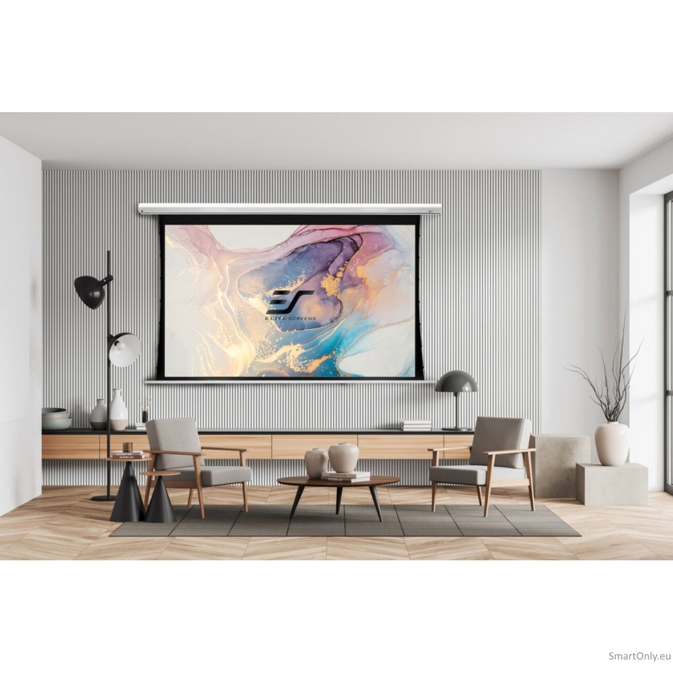 Elite Screens Electric Projection Screen, White | SKT150XHW2 | Diagonal 150 " | 16:9 4 Elite Screens Electric Projection Screen, White | SKT150XHW2 | Diagonal 150 " | 16:9 4