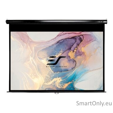 Elite Screens Manual Series M120UWH2 Diagonal 120 ", 16:9, Viewable screen width (W) 266 cm, Black Elite Screens Manual Series M120UWH2 Diagonal 120 ", 16:9, Viewable screen width (W) 266 cm, Black