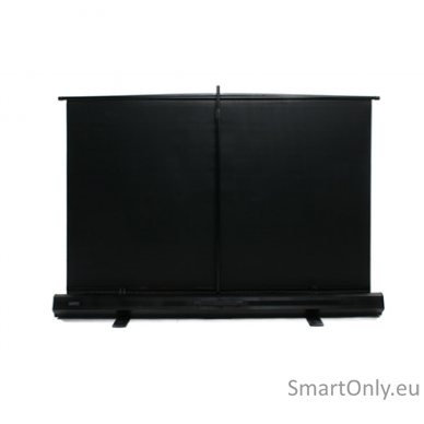 Elite Screens F84NWH ezCinema Portable Screen 84'' 16:9 / Diagonal 213.4cm, W 185.9cm x H 104.6cm / Black case / MaxWhite material / Gain 1.1 / 160° viewing angle / Telescoping support mechanism / Floor support feet / Built-in carrying handle Elite Screen 2