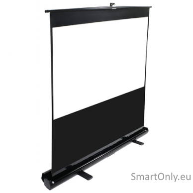 Elite Screens F84NWH ezCinema Portable Screen 84'' 16:9 / Diagonal 213.4cm, W 185.9cm x H 104.6cm / Black case / MaxWhite material / Gain 1.1 / 160° viewing angle / Telescoping support mechanism / Floor support feet / Built-in carrying handle Elite Screen