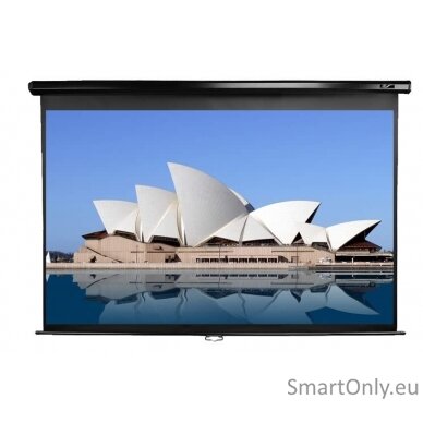 Elite Screens Manual Series M128UWX Diagonal 128 ", 16:10, Viewable screen width (W) 275 cm, Black 2