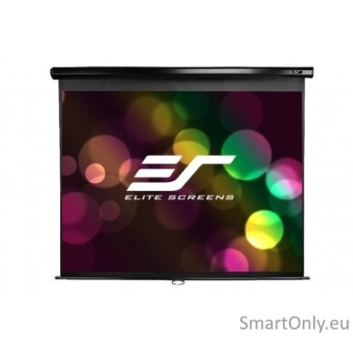 Elite Screens Manual Series M128UWX Diagonal 128 ", 16:10, Viewable screen width (W) 275 cm, Black 3