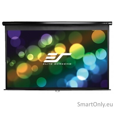 Elite Screens Manual Series M150UWH2 Diagonal 150 ", 16:9, Viewable screen width (W) 332 cm, Black 5