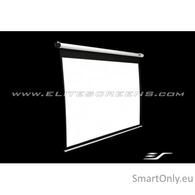 Elite Screens Manual Series M99UWS1 Diagonal 99 ", 1:1, Viewable screen width (W) 178 cm, Black 8