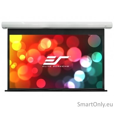 Elite Screens Saker Series SK100XHW-E12 Diagonal 100 ", 16:9, Viewable screen width (W) 221 cm, White 1