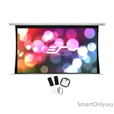Elite Screens Saker Tab-Tension Series SKT120XHW-E10 Diagonal 120 ", 16:9, Viewable screen width (W) 266 cm, White 4