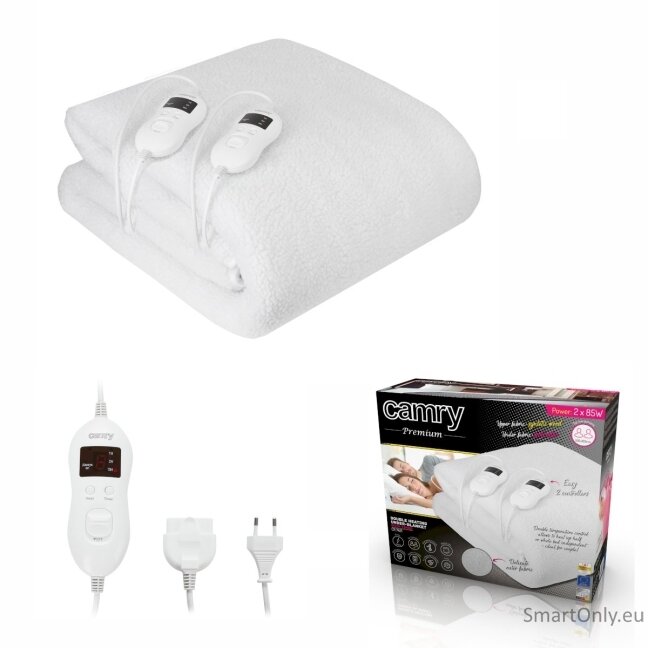 Elektrinė antklodė Camry CR 7421 White 4