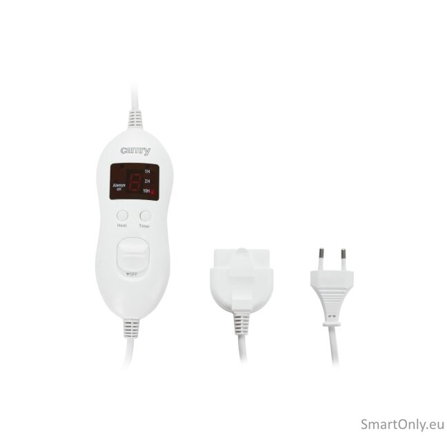 Elektrinė antklodė Camry CR 7421 White 8 Elektrinė antklodė Camry CR 7421 White 8