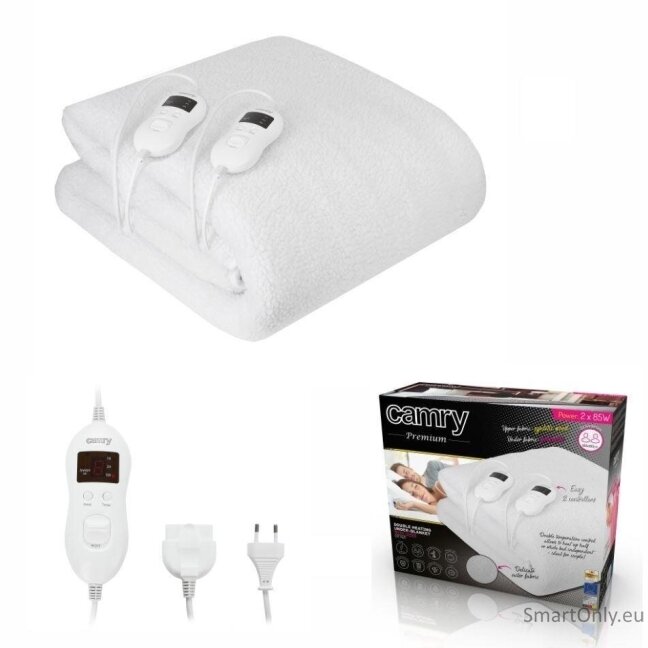 Elektrinė antklodė Camry CR 7421 White 2 Elektrinė antklodė Camry CR 7421 White 2